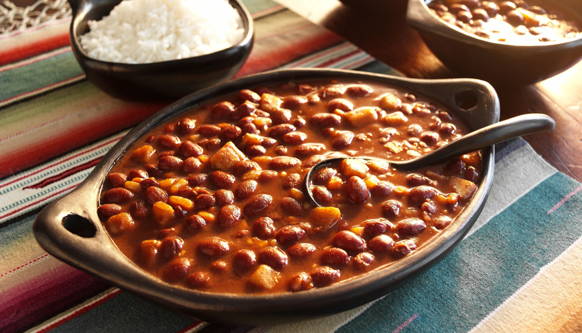 Frijoles (beans) are really nice here in Colombia and for sure my favorite one. Colombia